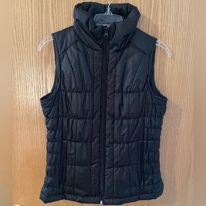 New York & Company Black Puffer Vest